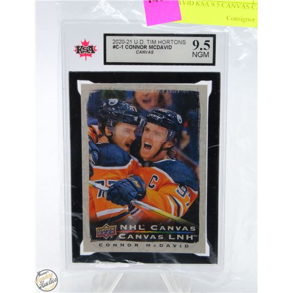 MCDAVID KSA 9.5 CANVAS CARD