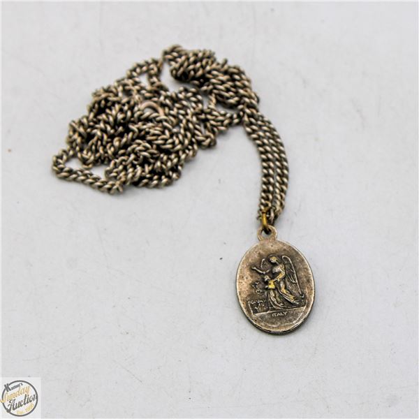 20G 925 RELIGIOUS PENDANT NECKLACE