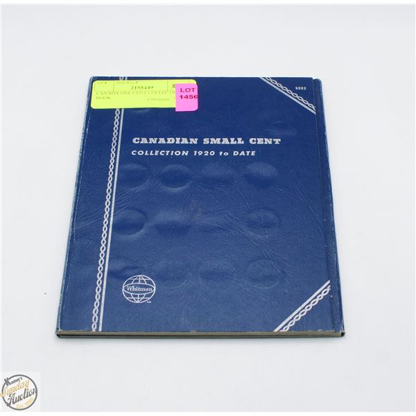 CANADA ONE CENT COLLECTION IN BOOK