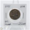 Image 1 : 1948 90% SILVER 25 CENTS