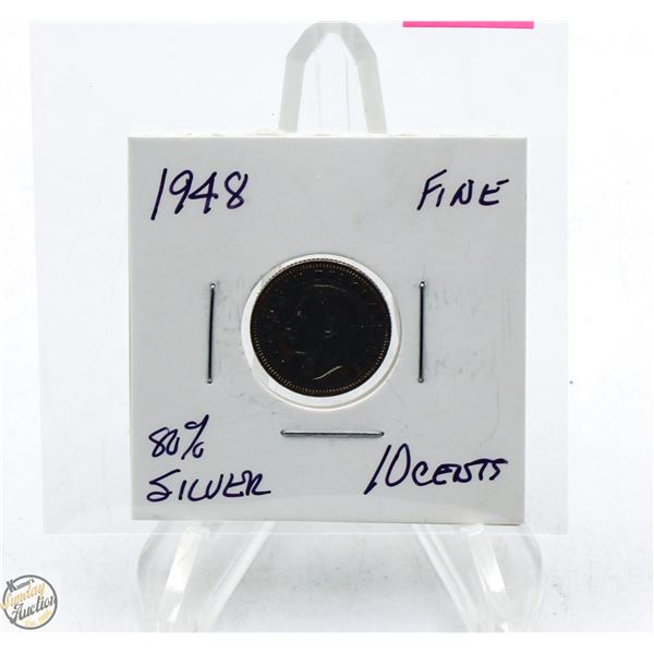 1948 80% SILVER DIME