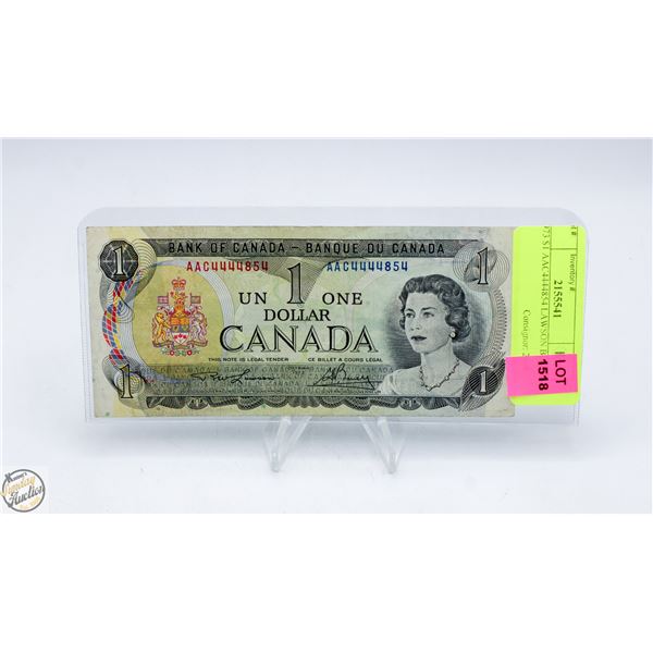 1973 $1 AAC4444854 LAWSON BOUEY