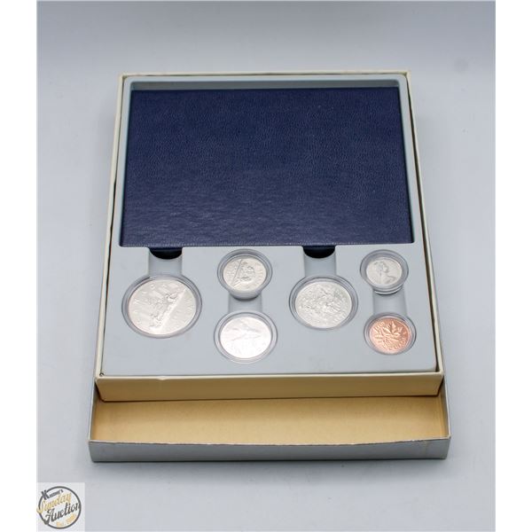 1981 SPECIMEN 6 COIN UNCIRCULATED SET