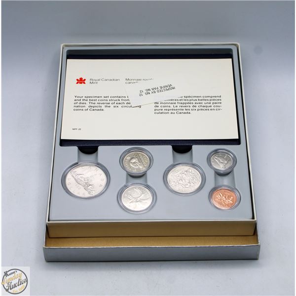 1982 SPECIMEN 6 COIN UNCIRCULATED SET