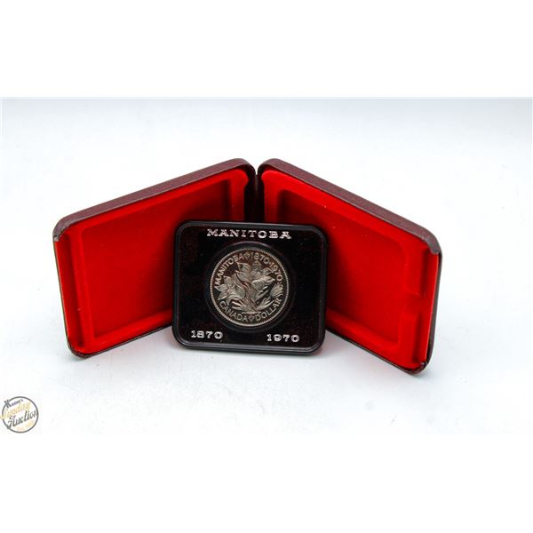 1970-1970 MANITOBA CANADA DOLLAR UNCIRCULATED