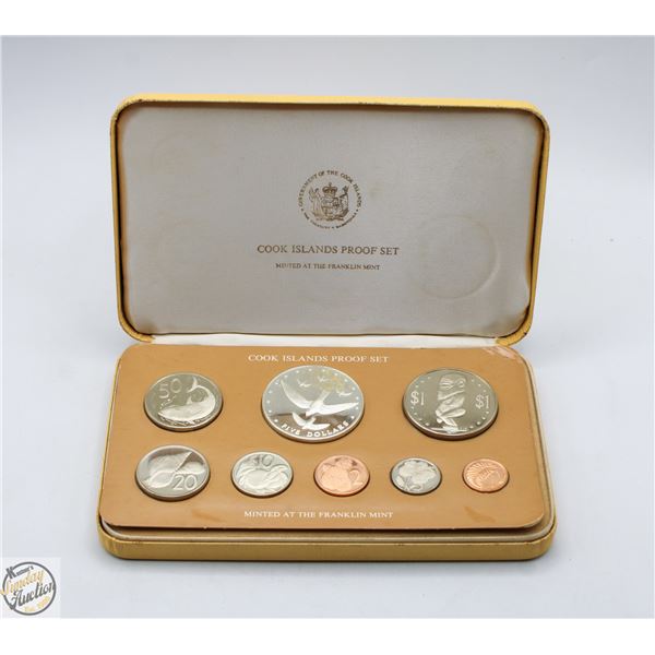 COOK ISLANDS PROOF COIN SET