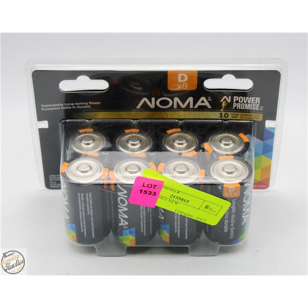 D BATTERIES NEW