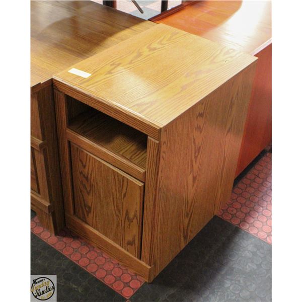 SIDE CHAIR STAND WITH CUPBOARD 24"X15"X20"