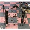 Image 1 : WROUGHT IRON 3 PANEL FOLDABLE FIREPLACE SCREEN
