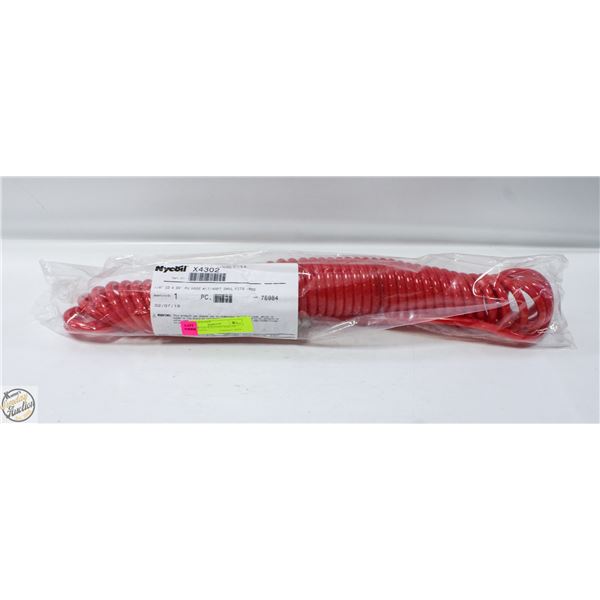 NYCOIL 1/4" X 30 FOOT AIRLINE W/SWIVELS