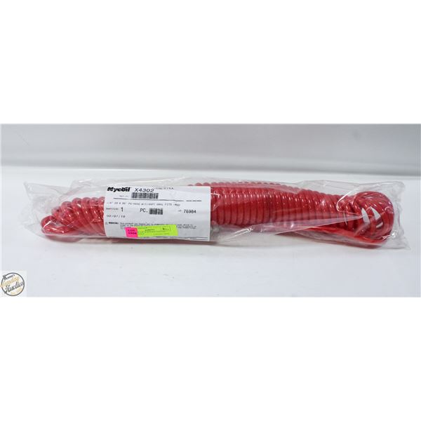 NYCOIL 1/4" X 30 FOOT AIRLINE W/SWIVELS