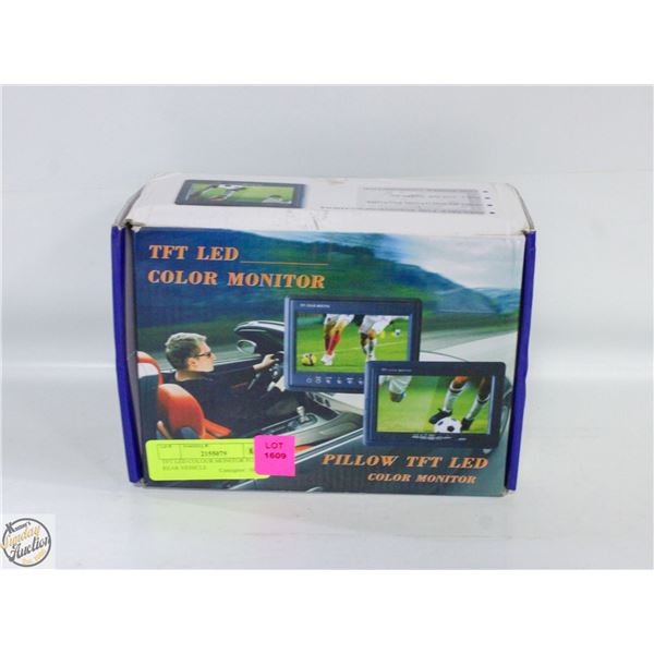 TFT LED COLOUR MONITOR FOR REAR VEHICLE