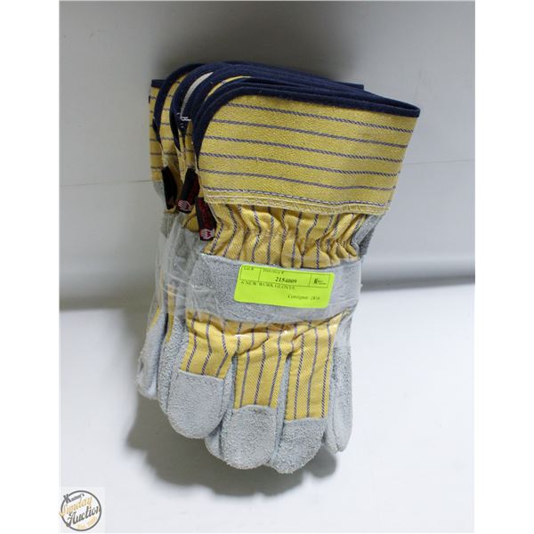 6 NEW WORK GLOVES