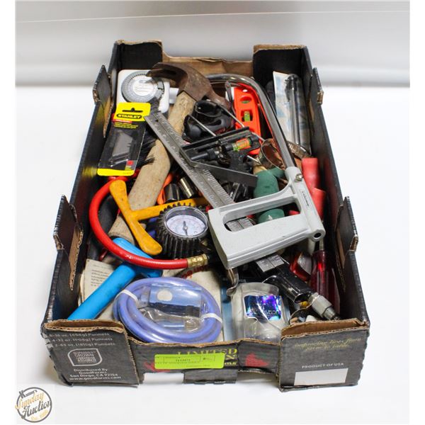 TRAY OF ASSORTED TOOLS