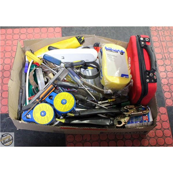 TRAY OF SHOP MISCELLANEOUS