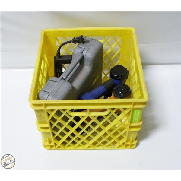CRATE OF NAILERS / STAPLERS