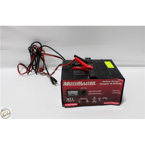 MOTOMASTER BATTERY CHARGER