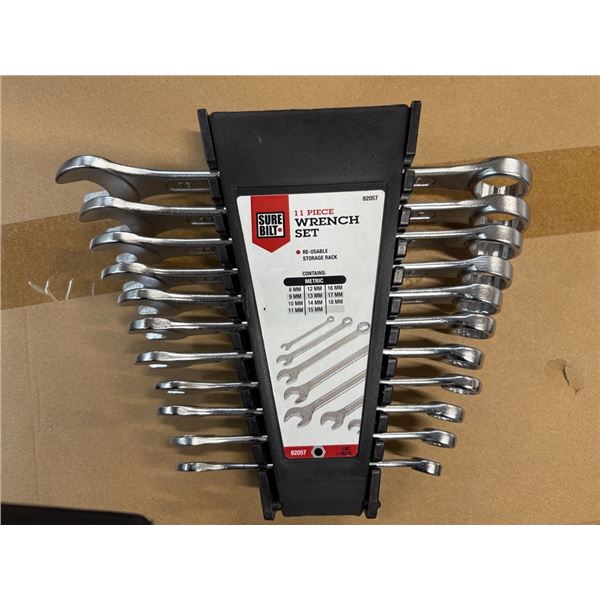 BRAND NEW 11 PIECE METRIC WRENCH SET