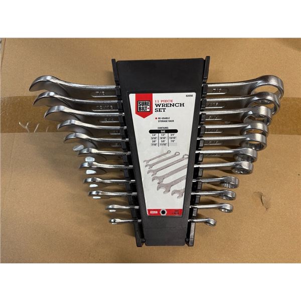 BRAND NEW 11 PIECE SAE WRENCH SET