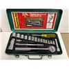 Image 1 : 21 PIECE 3/8” AND 1/4” SOCKET SET
