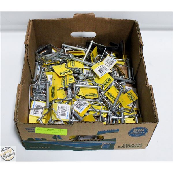 BOX OF ASSORTED LATCH PINS