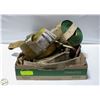 Image 1 : FLAT OF ASSORTED HEAVY DUTY STRAPS