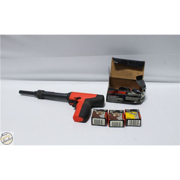 REMINGTON POWDER ACTUATED TOOL MODLE R300 WITH
