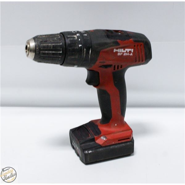 HILTI 12V DRILL MODEL SF 2H-F WITH BATTERY