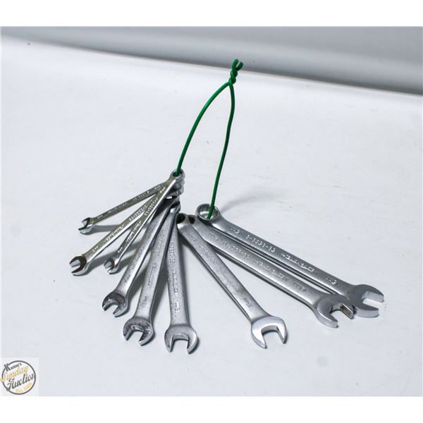 9 WRENCH SET - 7 - 15 MM