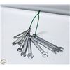 Image 1 : 9 WRENCH SET - 7 - 15 MM