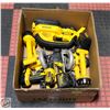 Image 1 : DEWALT 18V LOT. 5 TOOLS AND BATTERIES WITH 2