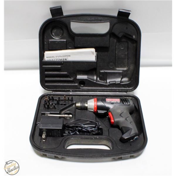 CRAFTSMAN 4V LITION ION CORDLESS 2 WAY