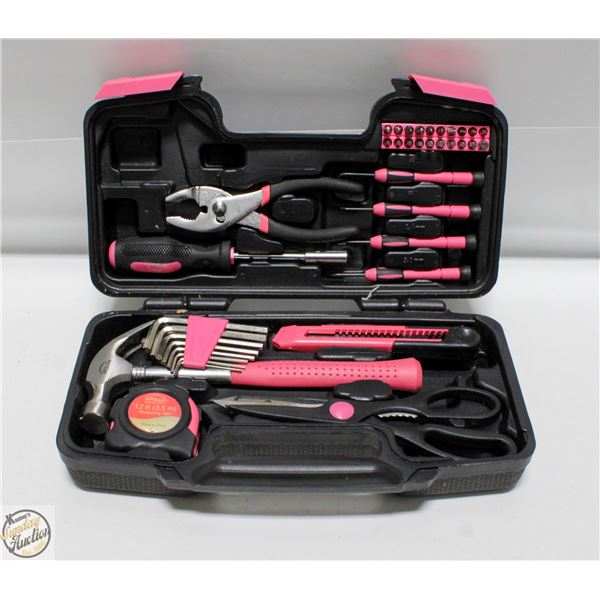 PINK+BLACK TOOL KIT