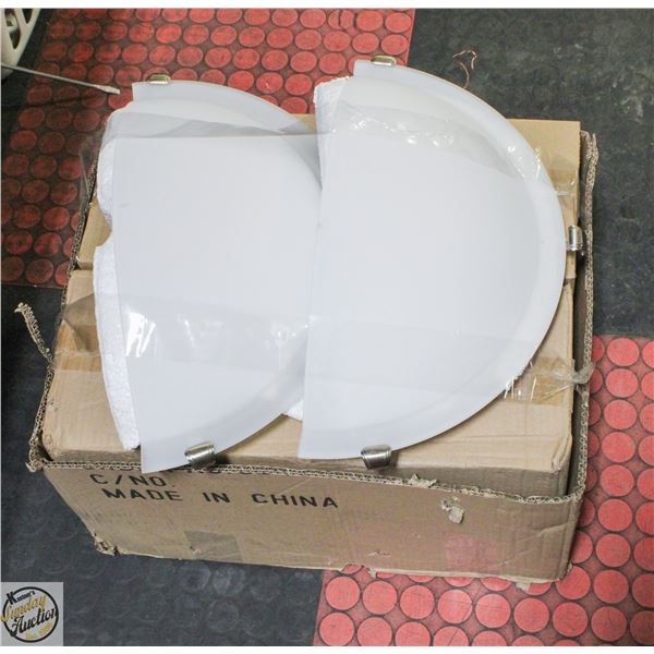 4 NEW LED WALL SCONCES