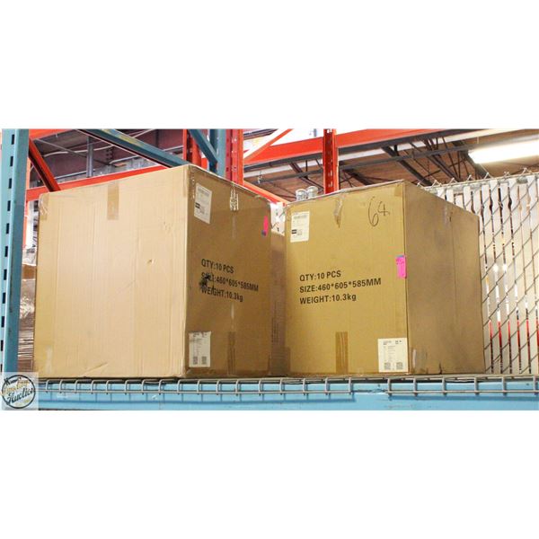 3 UNCLAIMED CASES OF ACRYLIC DRUMSTICK HOLDERS