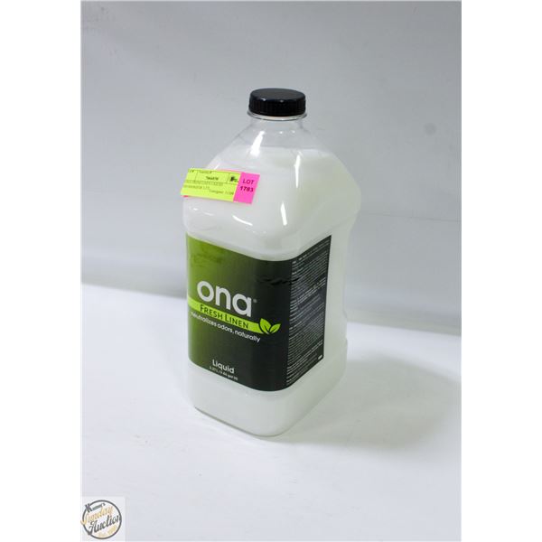 ONA FRESH LINEN LIQUID DEODORIZOR 3.27L