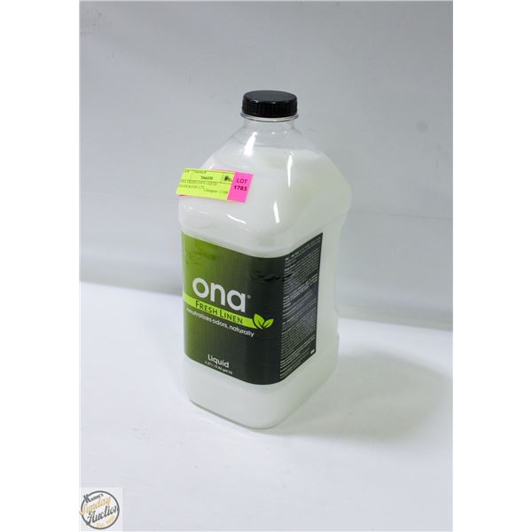 ONA FRESH LINEN LIQUID DEODORIZOR 3.27L