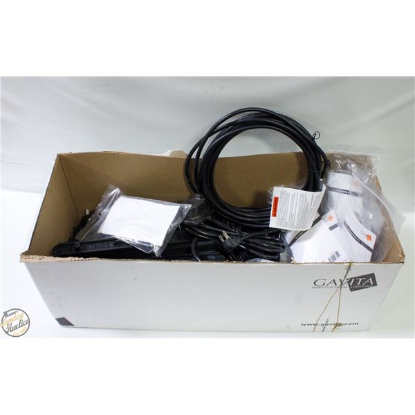 LOT OF NEW GAVITA LIGHTING CABLES