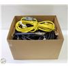 Image 1 : BOX OF EXTENSION CORDS