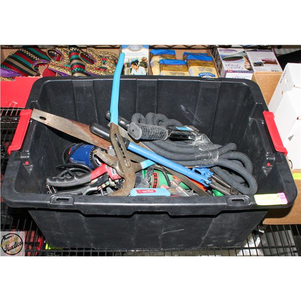 TOTE OF TOOLS AND MORE