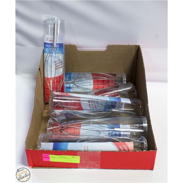 6 WIRE SCALP MASSAGERS