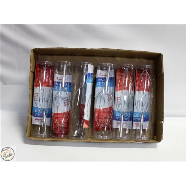 6 WIRE SCALP MASSAGERS
