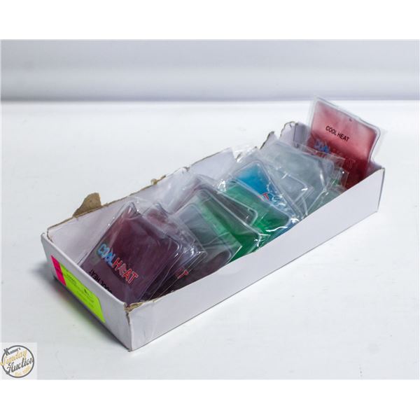 12 HOT AND COLD REUSABLE SNAP PACKS