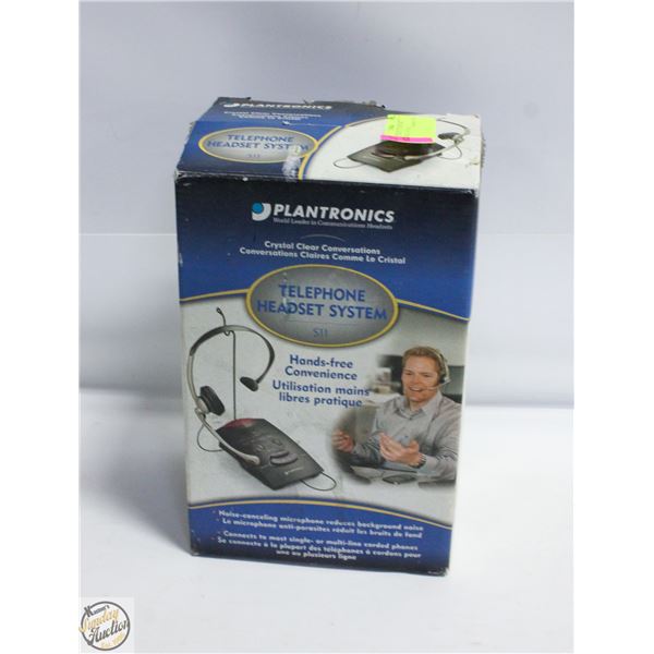 PLANTRONICS TELEPHONE HEADSETS SYSTEM