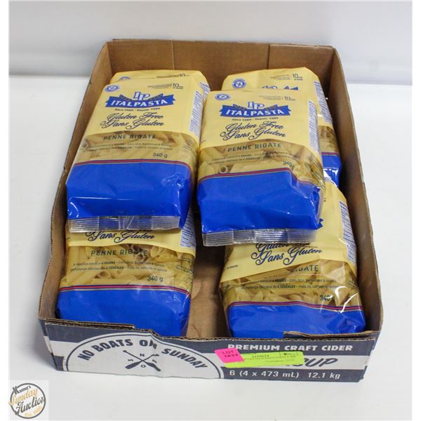 6 BAGS OF GLUTEN FREE PASTA BB NOV 2025