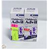 Image 1 : 2 NEW SEALED CHILDRENS ADVIL GRAPE