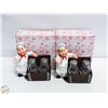 Image 1 : 2 SETS OF CHEF SALT+PEPPER SHAKER SETS