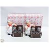 Image 1 : 2 SETS OF CHEF SALT+PEPPER SHAKER SETS