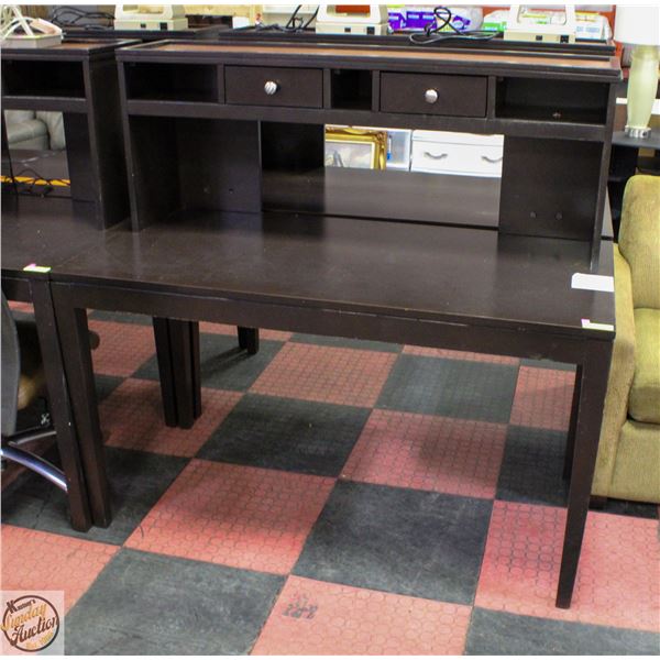 WRITING DESK 54" X 26" X 51"