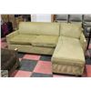 Image 1 : USED HOTEL HIDE A BED SECTIONAL - 90" X 66" X 33"